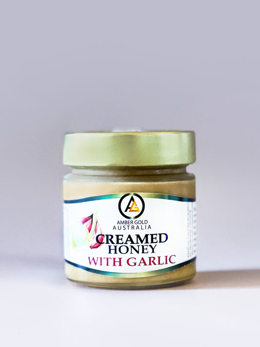 Creamed Honey with Garlic