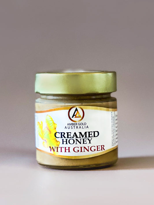 Creamed Honey with Ginger