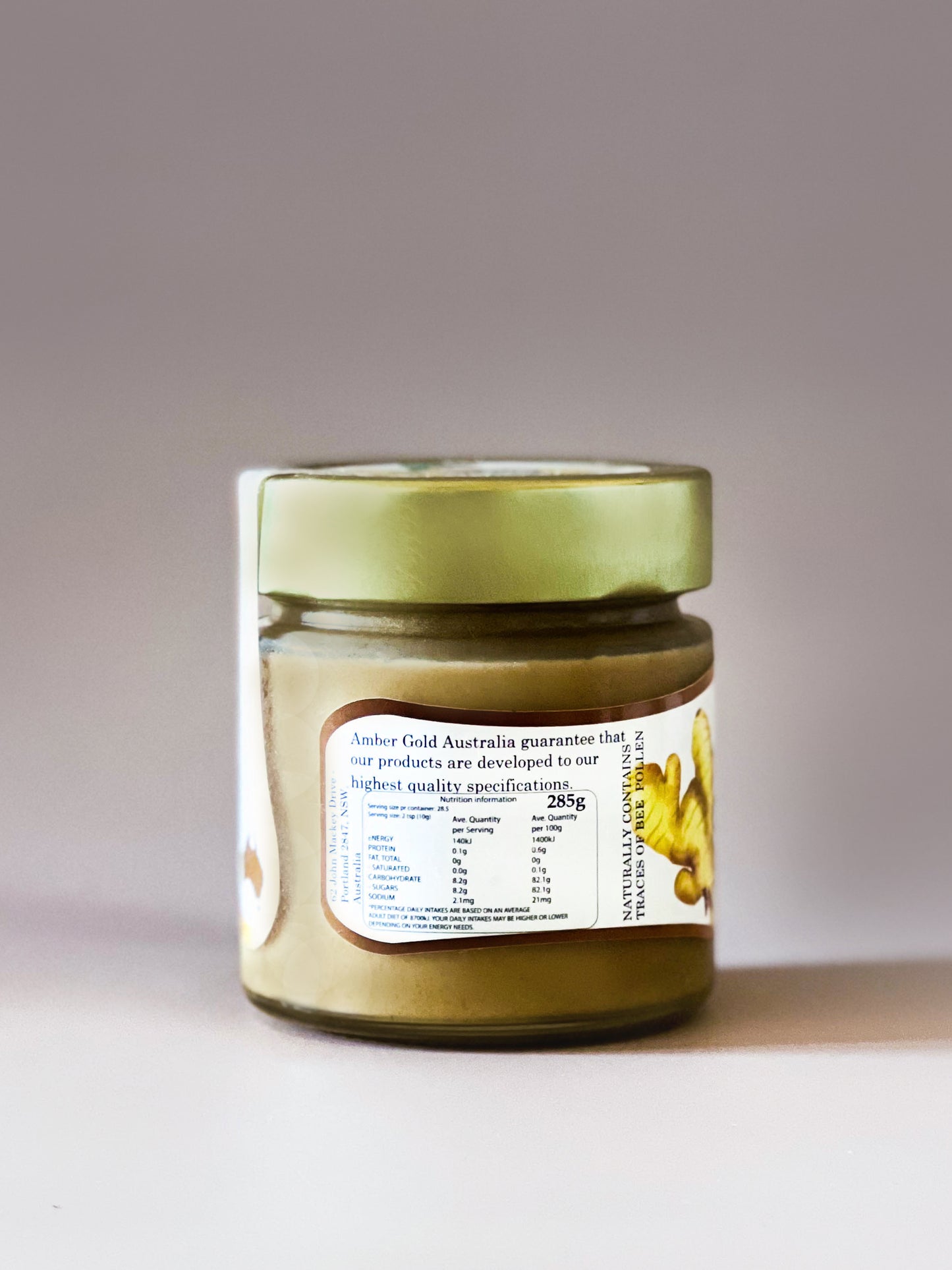 Creamed Honey with Ginger