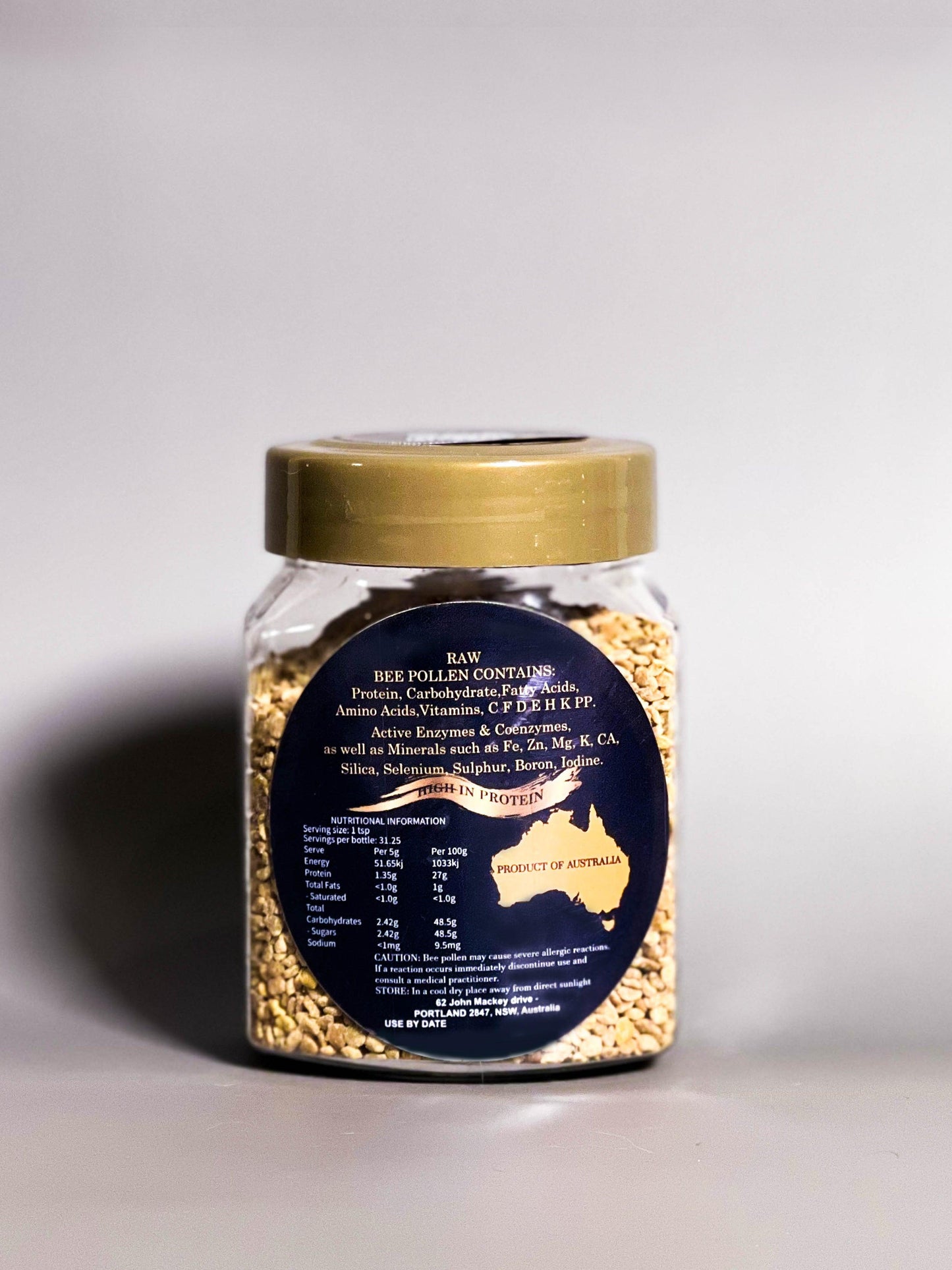 Bee Pollen - Amber Gold Honey