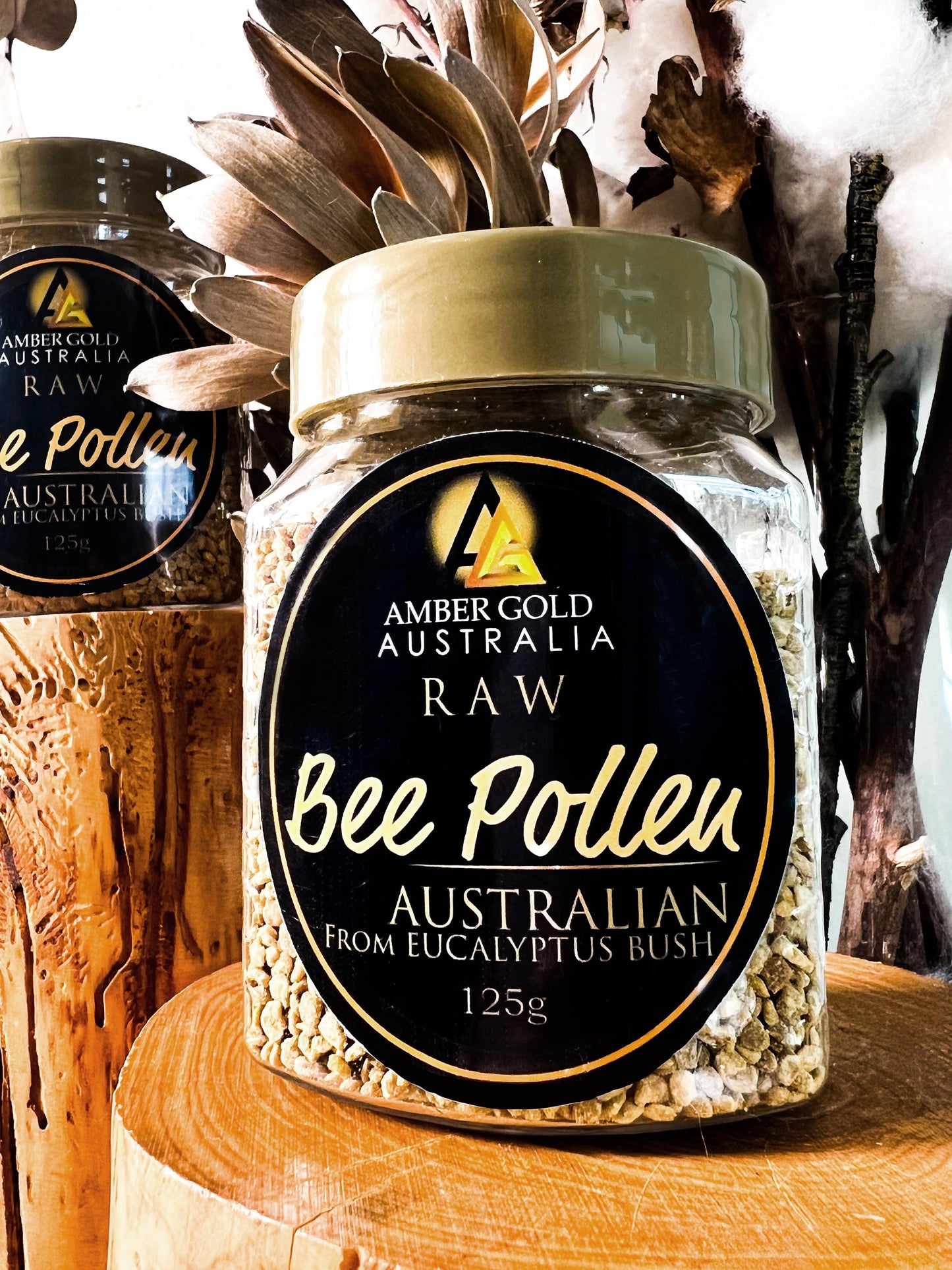 Bee Pollen - Amber Gold Honey