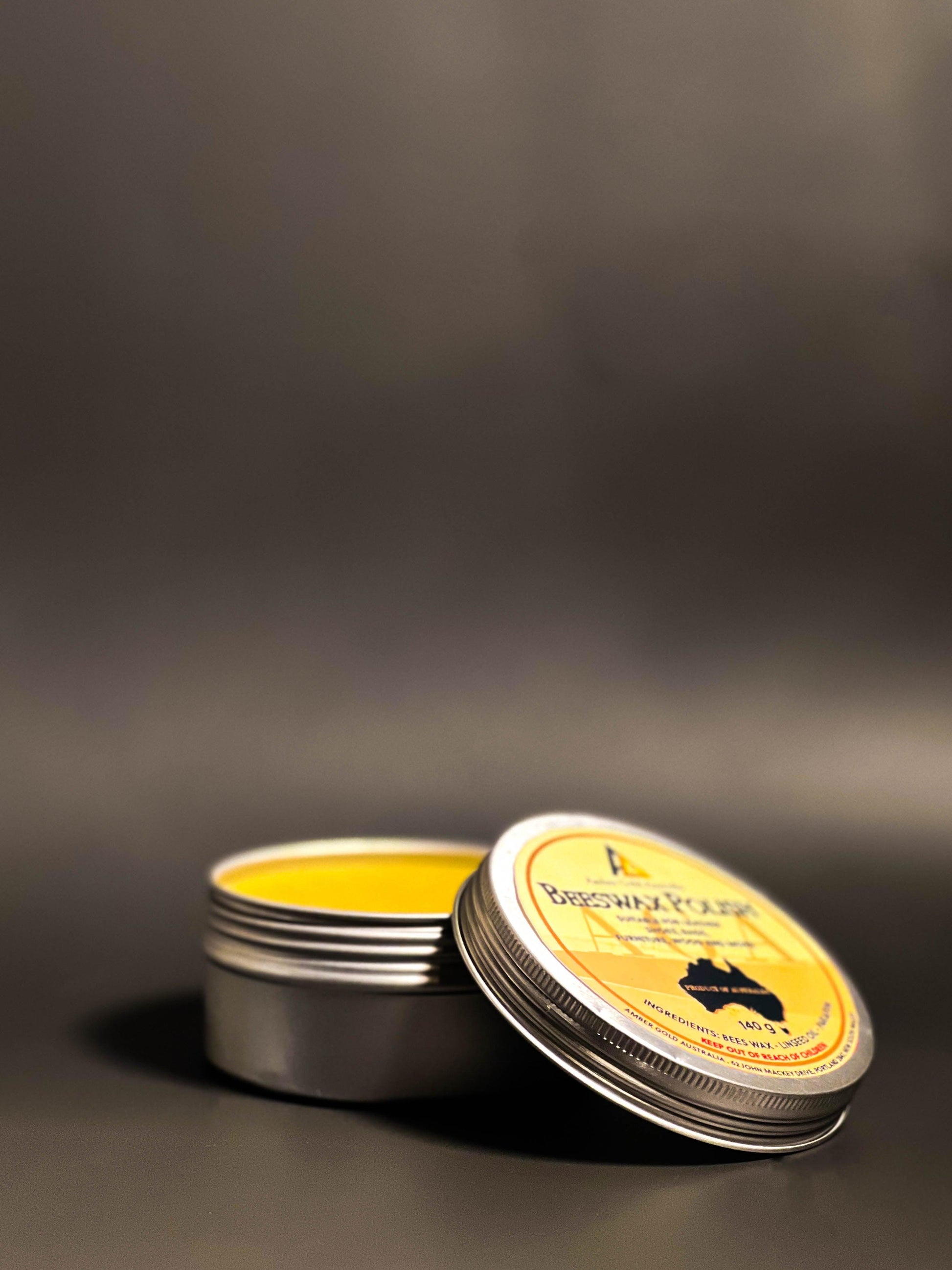 Beeswax Polish - Amber Gold Honey