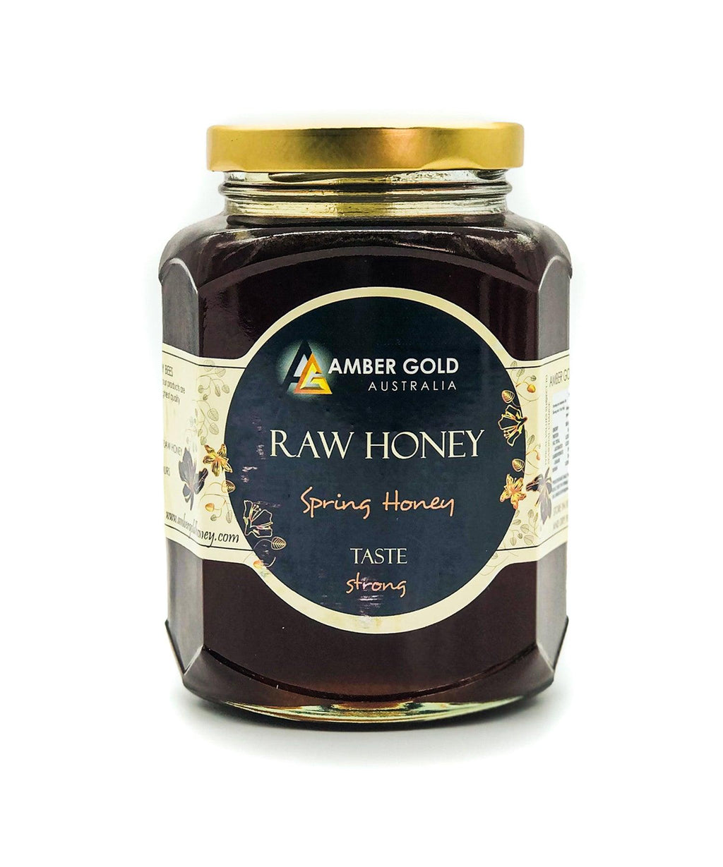 Black Spring Honey - Amber Gold Honey