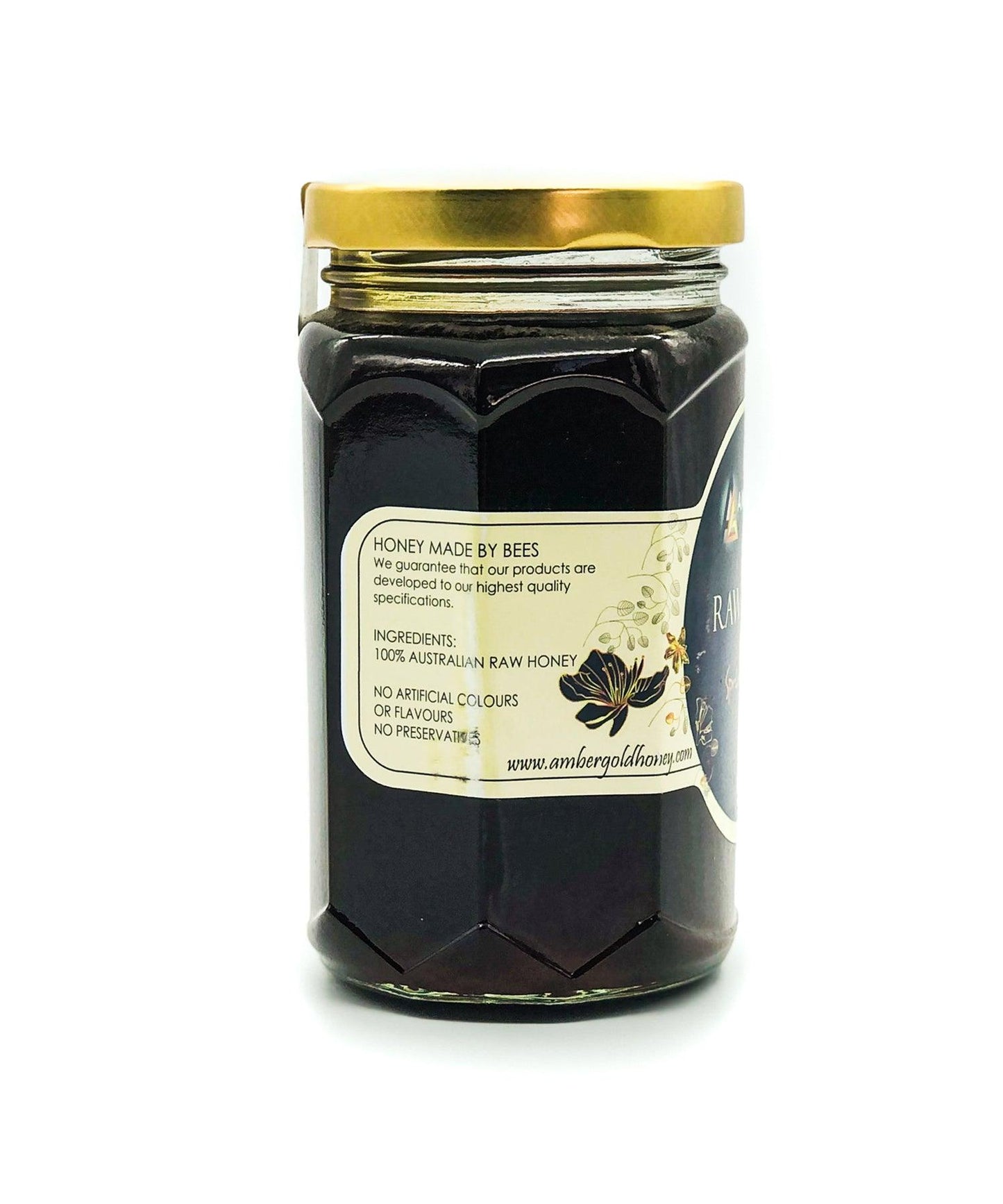 Black Spring Honey - Amber Gold Honey