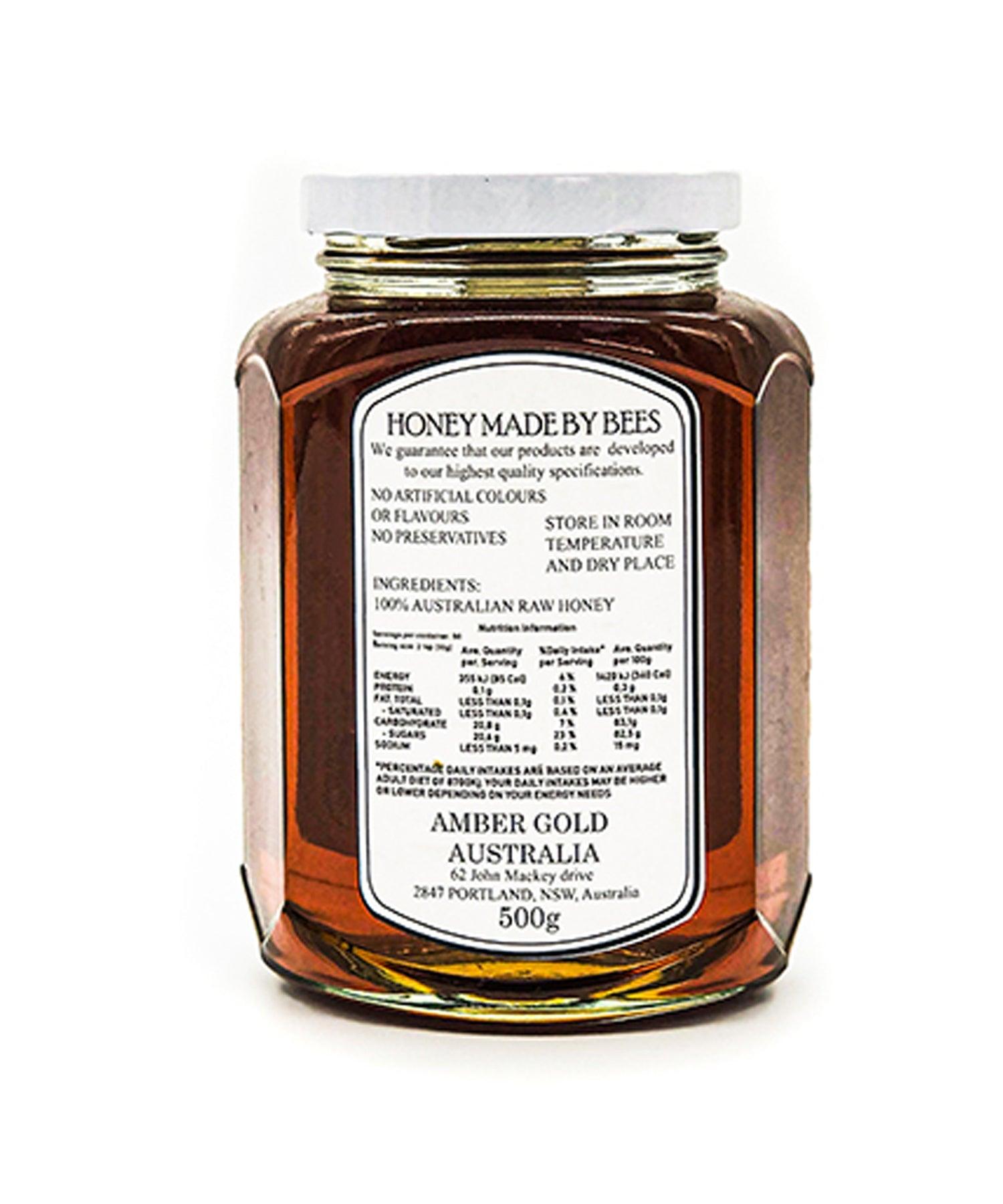 Stringy Bark Honey - Amber Gold Honey