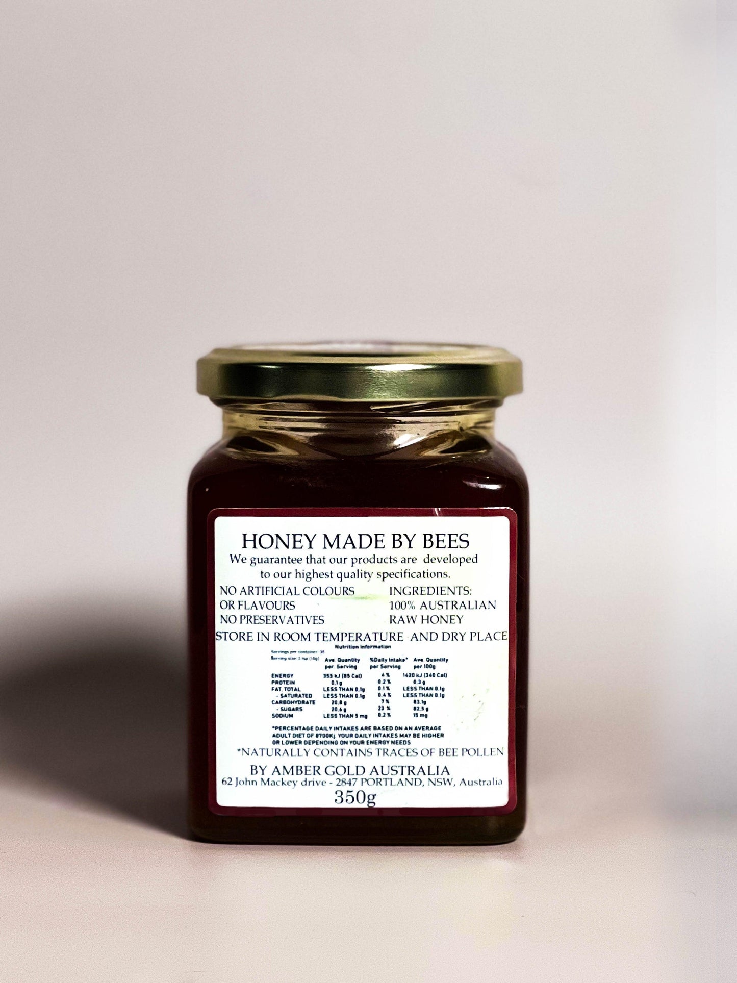 Leatherwood - Amber Gold Honey