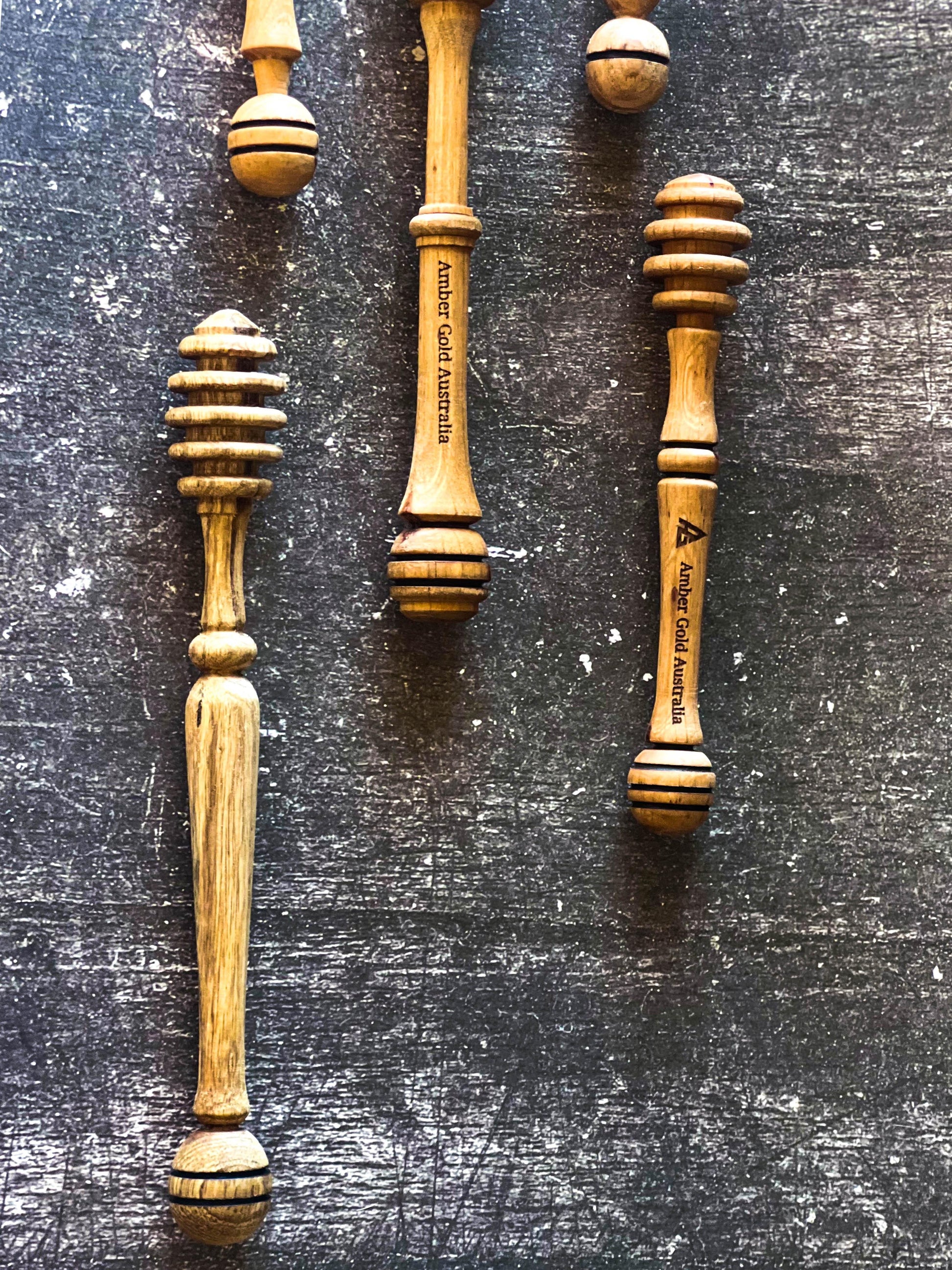 Honey Dipper - Amber Gold Honey
