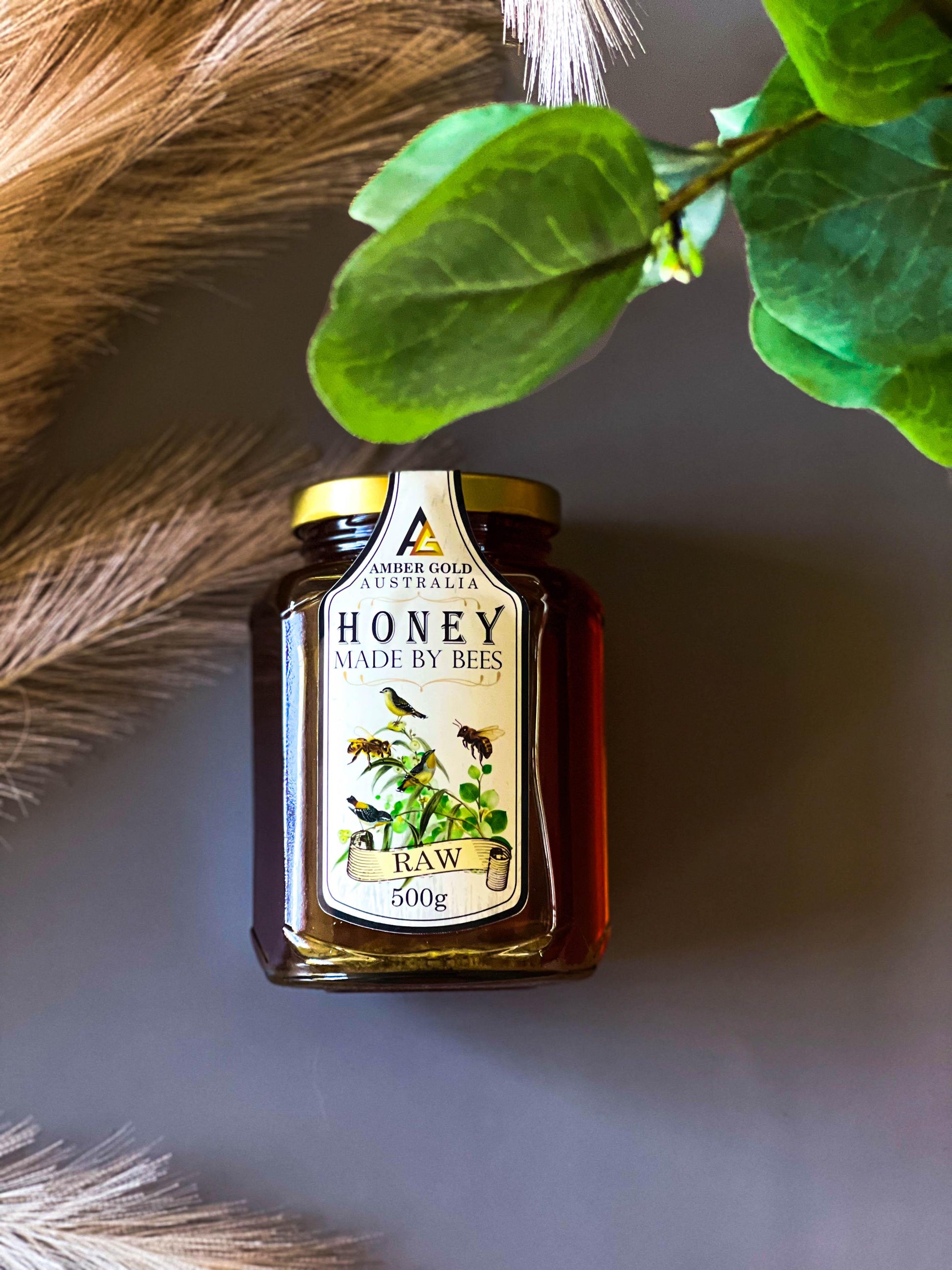 Stringy Bark Honey - Amber Gold Honey