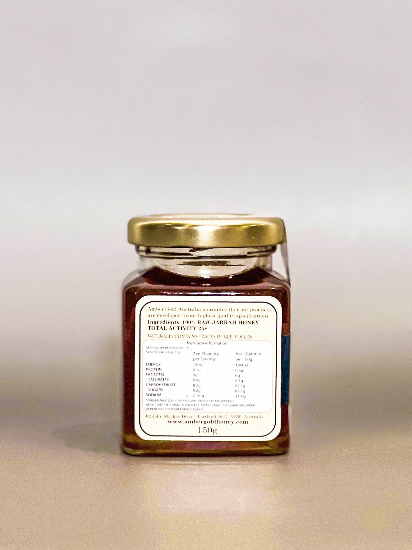 Jarrah 150g - Amber Gold Honey