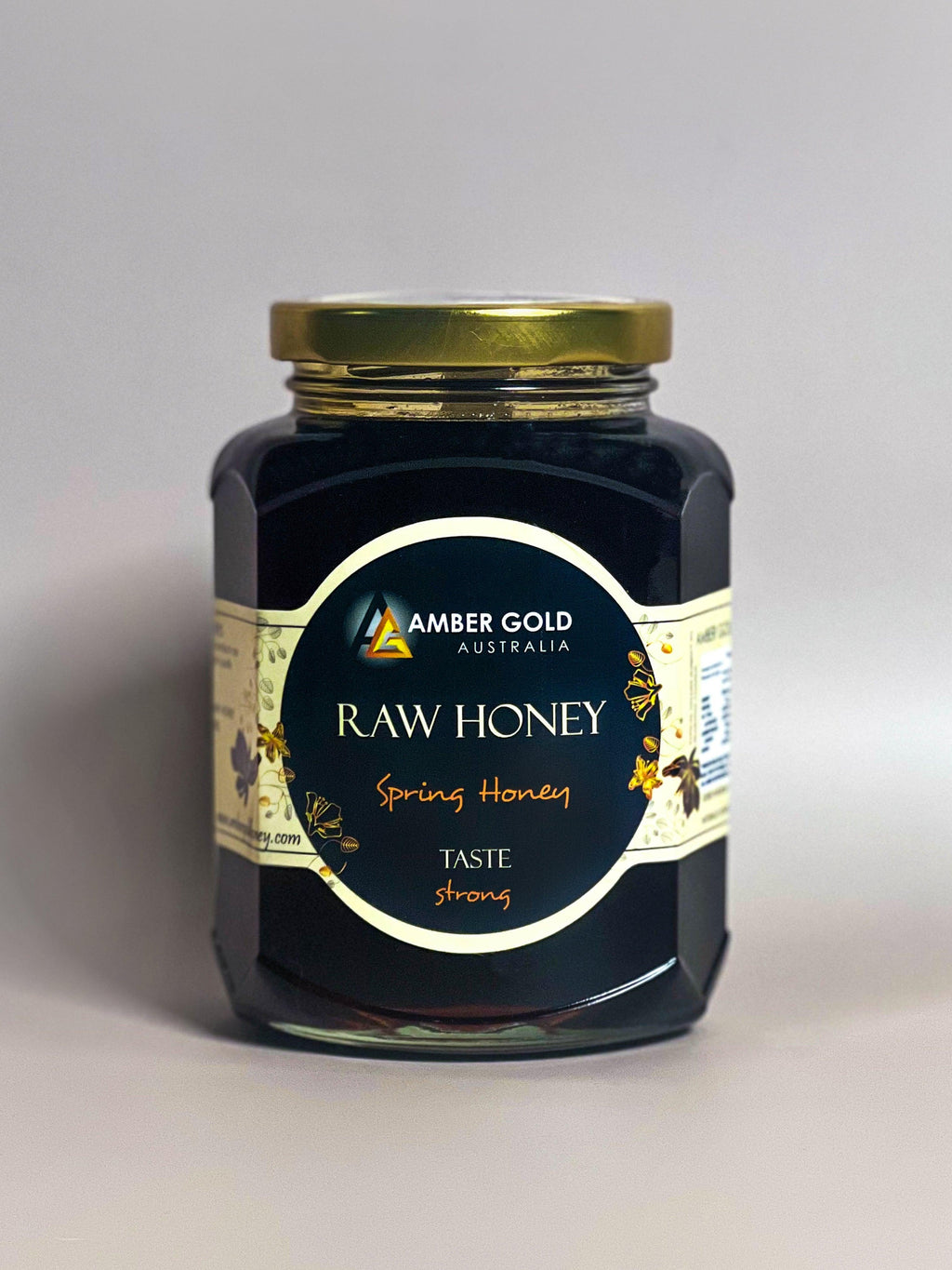 Black Spring Honey - Amber Gold Honey