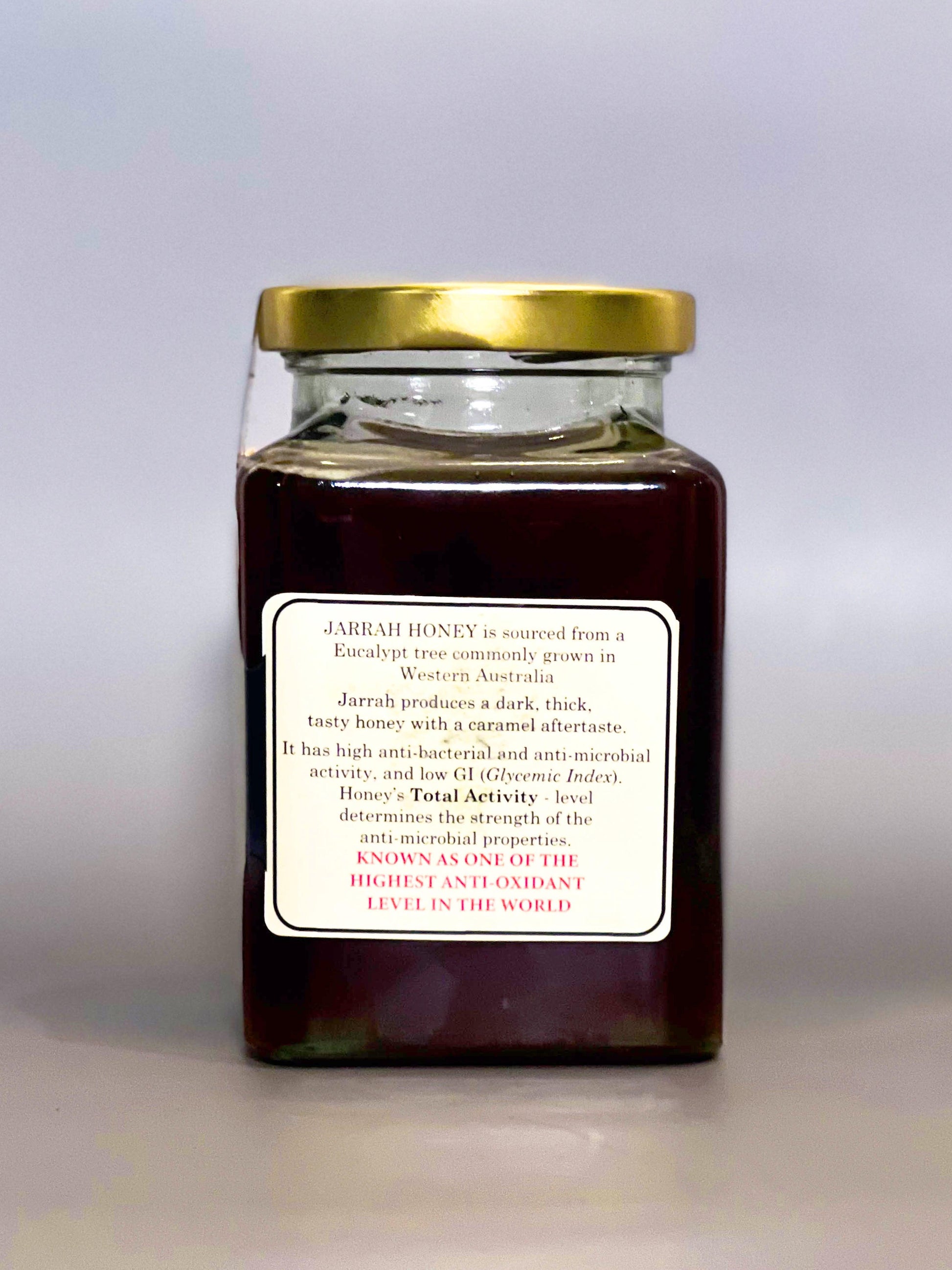 Jarrah Honey 500g - Amber Gold Honey